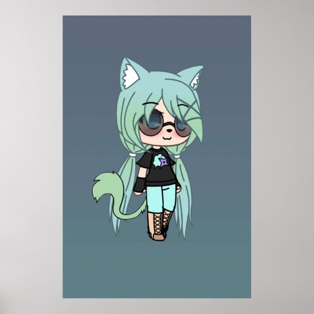 Poster Gacha Life Series Chloe the Tomboy (Frente)