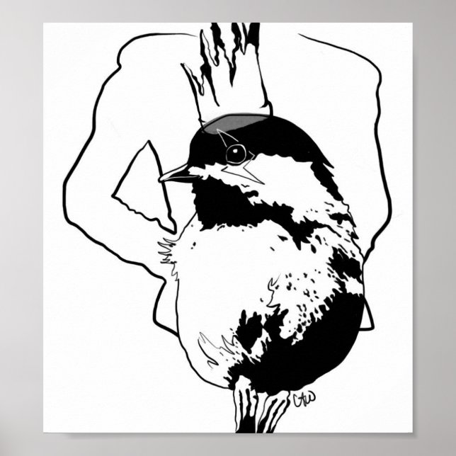 Poster gaga bird series 1 (Frente)