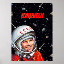 Gagarin space art [onda soviética] - Gagarin