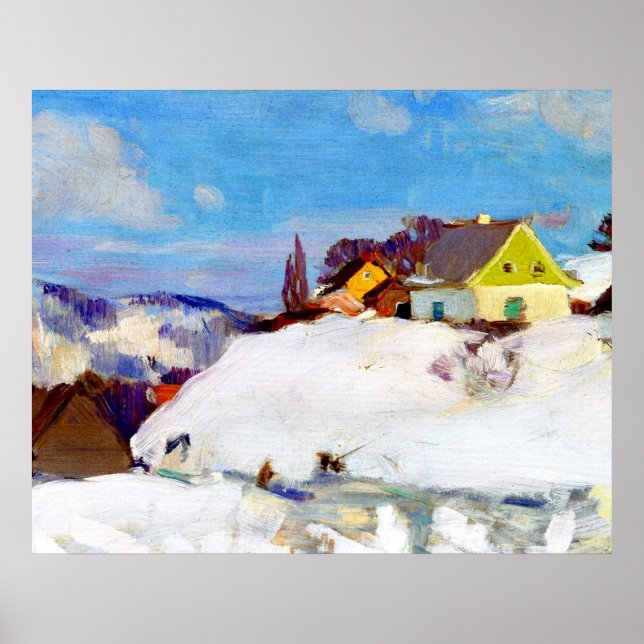 Poster Gagnon - Fazenda, Baie Santo Paul (Frente)