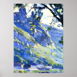 Poster Gagnon - Summer Day, Les Andelys, Normandy