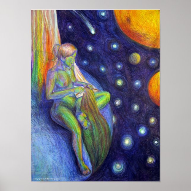 Póster Gaia, Mãe Terra (Frente)