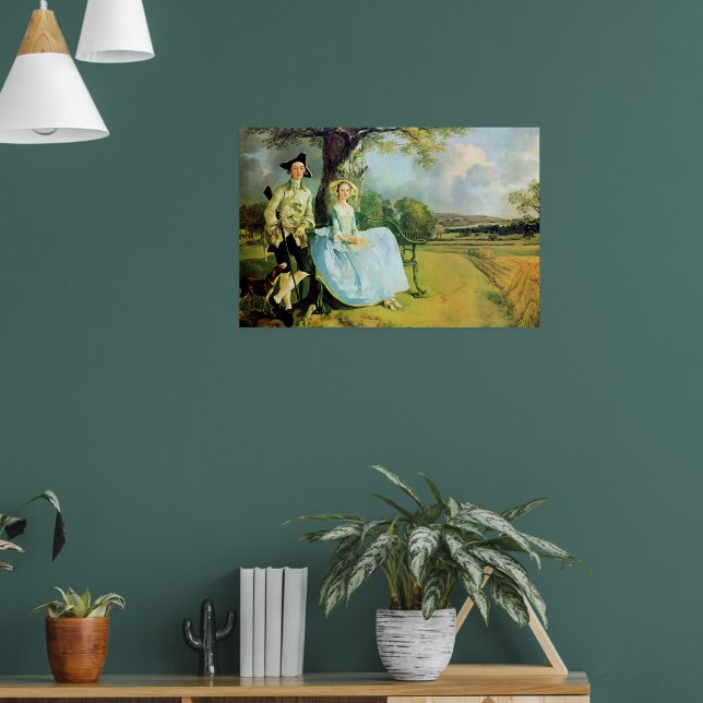 Poster Gainsborough, Sr. e Sra. Andrews, (Sala de Estar 1)
