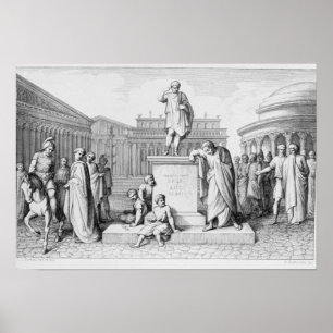 Póster Gaius Gracchus Weeping Before his Father's
