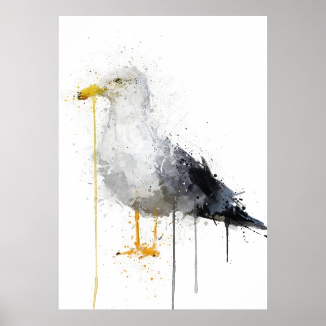 Poster Gaivota (Frente)