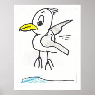 Póster gaivota