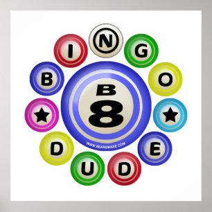 Póster Gajo do Bingo B8