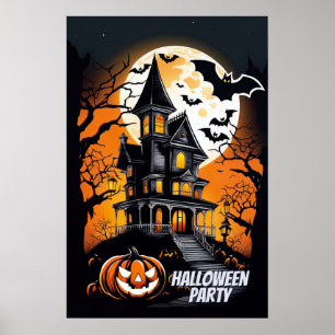Poster Gala Assombrada, Festa de Halloween