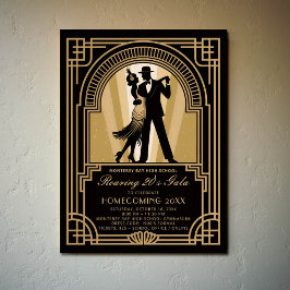 Poster Gala da Escola de Acolhimento do Baile de formatur