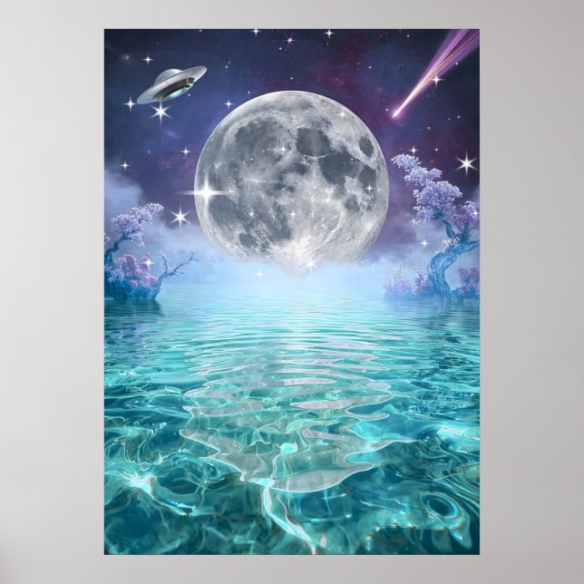 Poster Galactic Reflection (Frente)