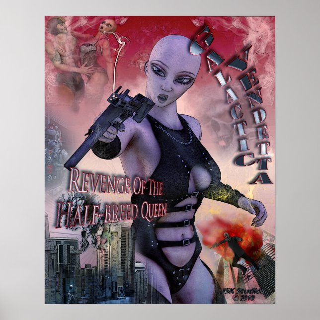 Poster Galactic Vendetta (Frente)