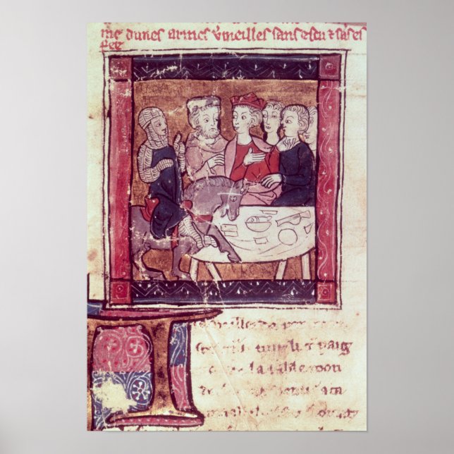 Póster Galahad vem a Arthur (Frente)