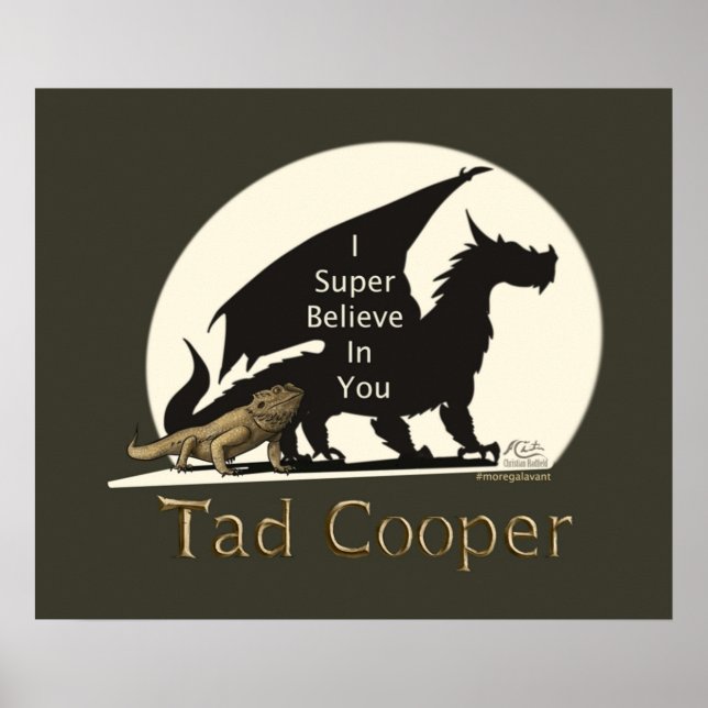 Poster Galavant I Super Acredita Em Tad Cooper V2 (Frente)