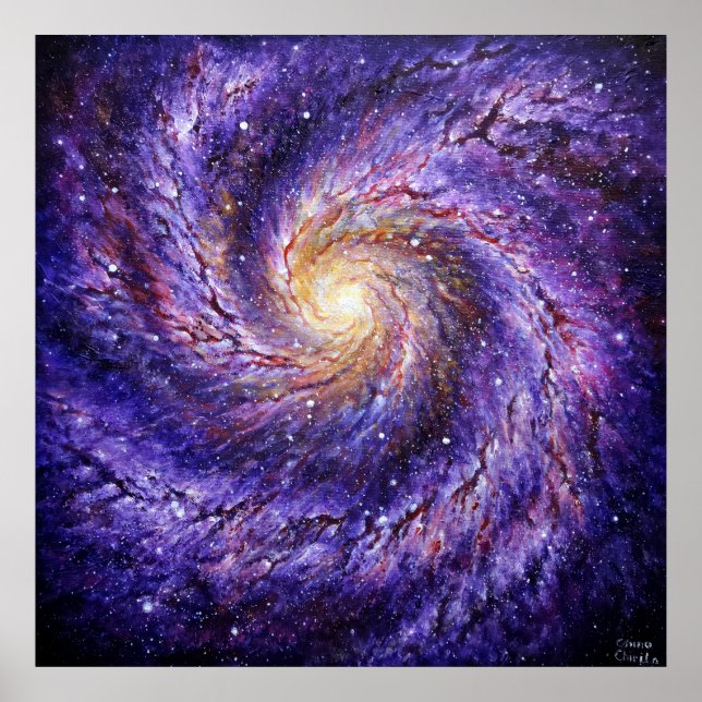 Poster Galáxia (Frente)