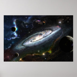 Póster Galáxia