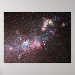 Poster Galáxia anã NGC 4214