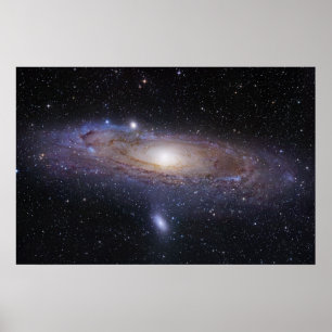 Póster Galáxia do Andromeda