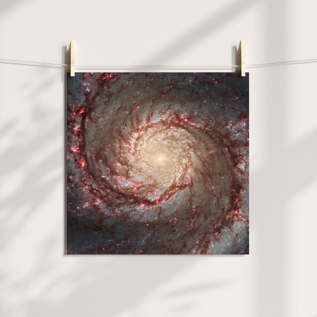 Póster Galáxia do Redemoinho (Whirlpool Galaxy Poster)