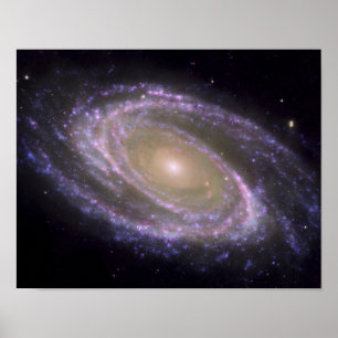 Póster Galáxia espiral 81 mais messier
