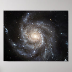 Poster Galáxia espiral Messier 101