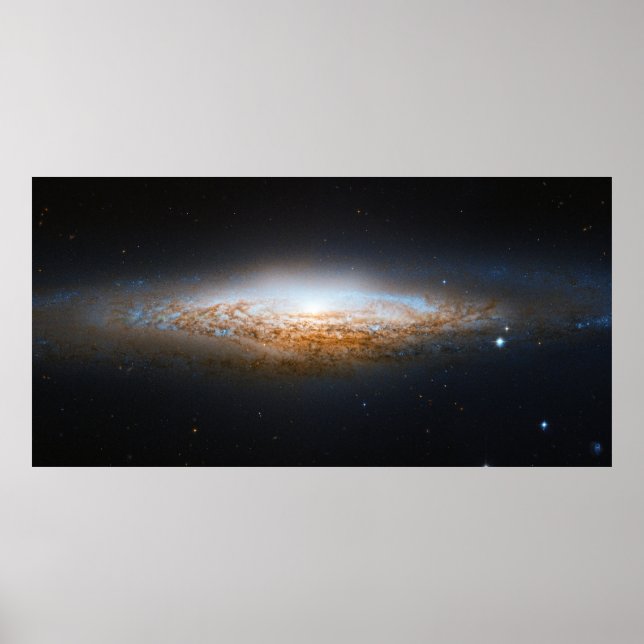 Poster Galáxia Espiral não barrada OVNI Galaxy NGC 2683 (Frente)