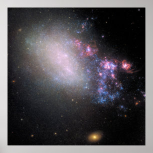 Poster Galáxia Irregular Ngc 4485