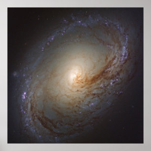 Poster Galáxia Lenticular Barred Ngc 3368