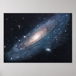 Poster Galáxia M31 no Andromeda
