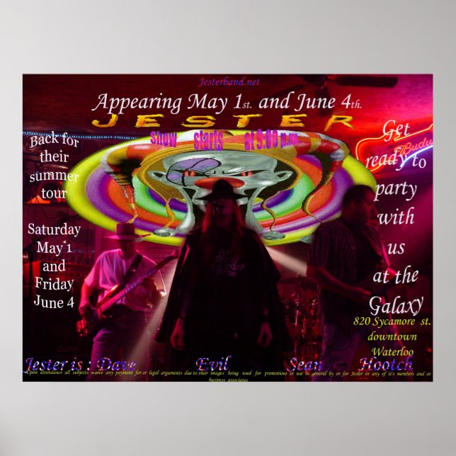 Póster galáxia maior (Frente)