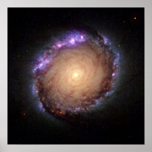 Póster Galáxia NGC 1512