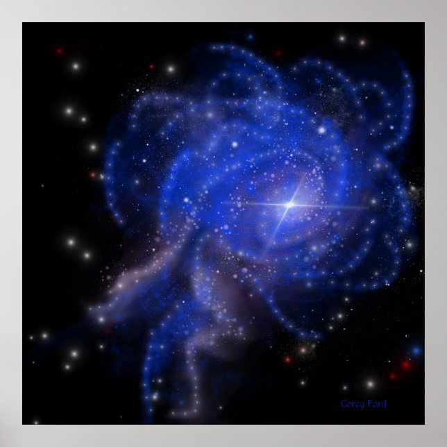 Poster Galáxia Starlight (Frente)