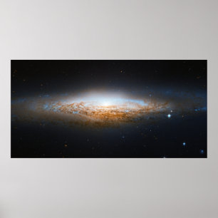 Poster Galáxia Unbarred NGC 2683 do UFO da galáxia