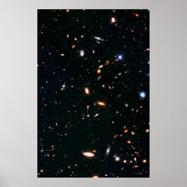 Poster Galaxy Cluster Abel (Frente)