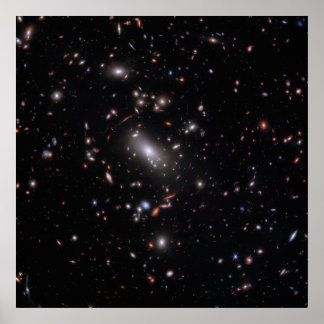 Poster Galaxy Cluster MACS J1423 (Imagem NIRCam)