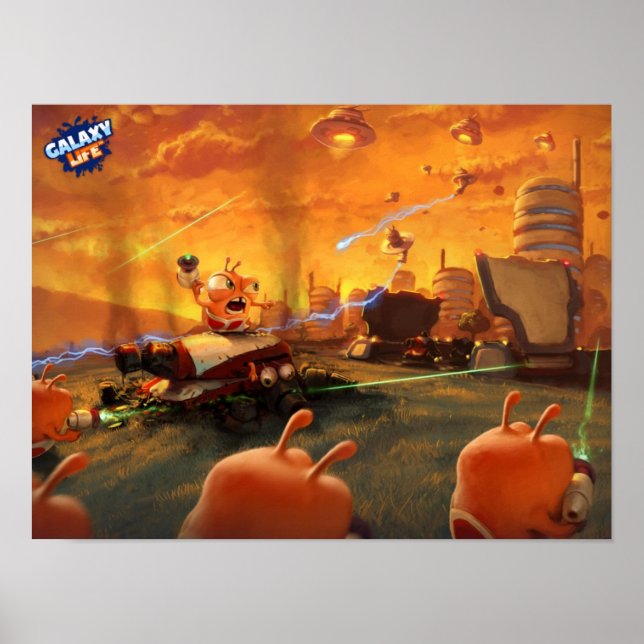 Poster Galaxy Life (Frente)