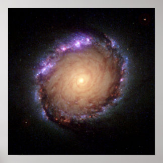 Póster Galaxy NGC 1512