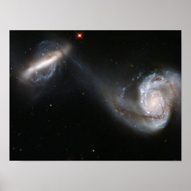 Poster Galaxy Pair (Frente)