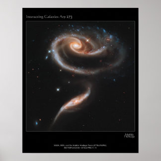 Póster Galaxy Rosa