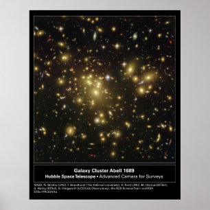Póster GalaxyClusterAbell1689-2003-01a