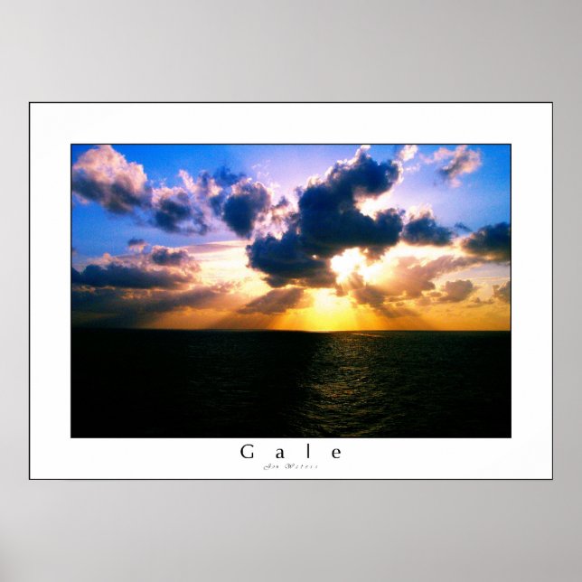 Póster Gale (Frente)