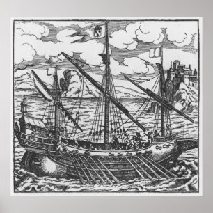 Poster Galera francesa