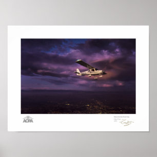Poster Galeria da noite de Skycatcher