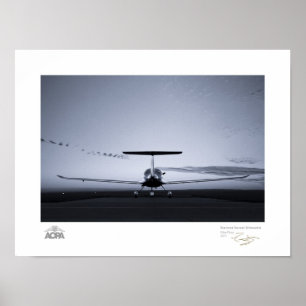 Poster Galeria da silhueta do por do sol do diamante