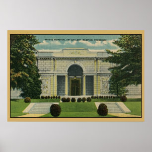 Póster Galeria de arte memorável Memphis dos ribeiros TN