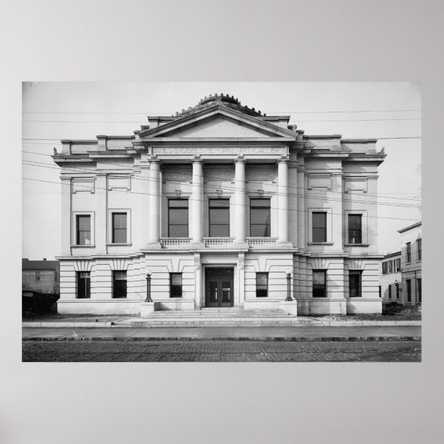 Póster Galeria de Arte Memorial Gibbes (Frente)