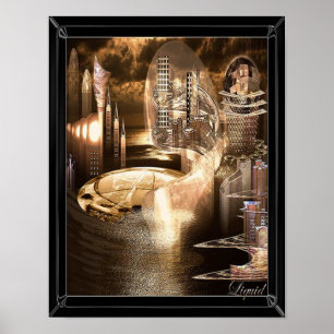 Póster Galeria de centros (Impressão)