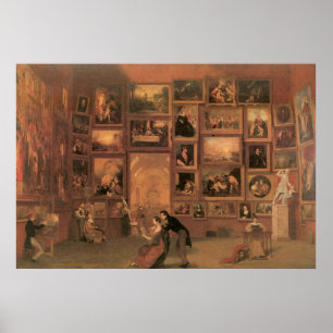Póster Galeria de Samuel Morse do Louvre