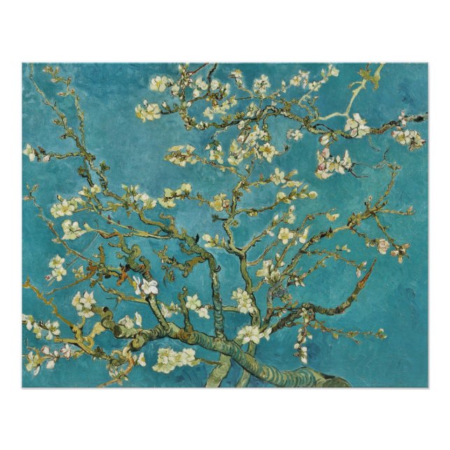 Póster Galeria Vincent van Gogh Almond BlossomHD (Frente)