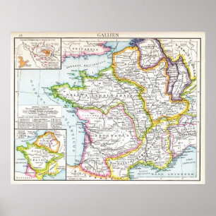 Poster Gália romana