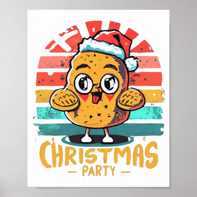 Poster Galinha-nugget (Frente)